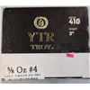 Image 1 : 410 ga YTR Troy No 4 Shot Ammo - 25 rds 3 inch Shells