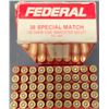 Image 1 : 38 Special Match Federal 148 gr Wadcutter - 50 rds