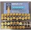 Image 1 : 243 Win PPU Rifle Line 100 gr Soft Point - 35 rds