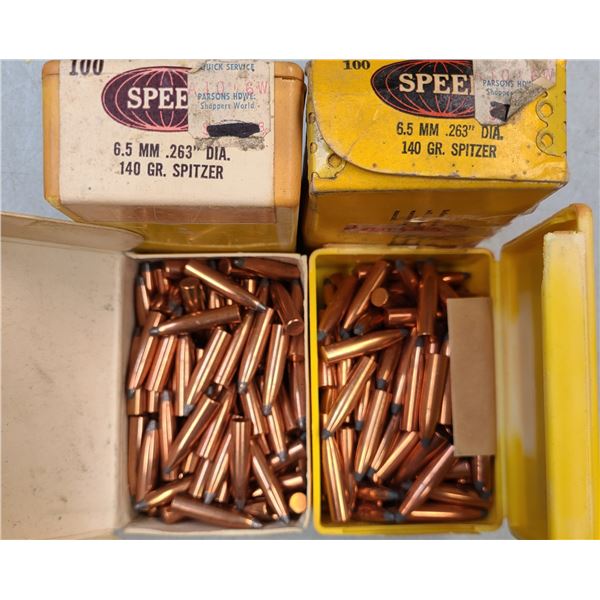 6.5 mm Speer Bullets 140 gr Spitzer - 400 rds