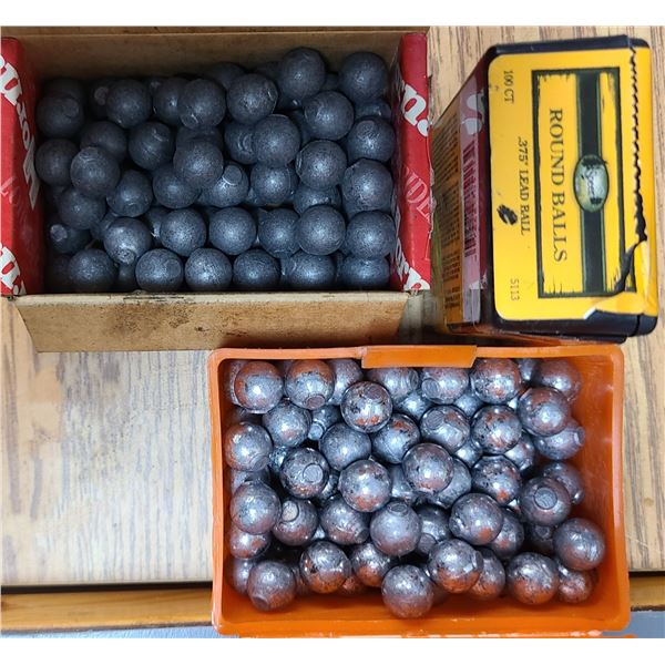 Lead Round Ball Lot - see List - 246 rds