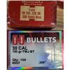 Image 1 : 30 Cal Hornady FMJ 150 gr 100 rds + 220 gr RN 42 rds
