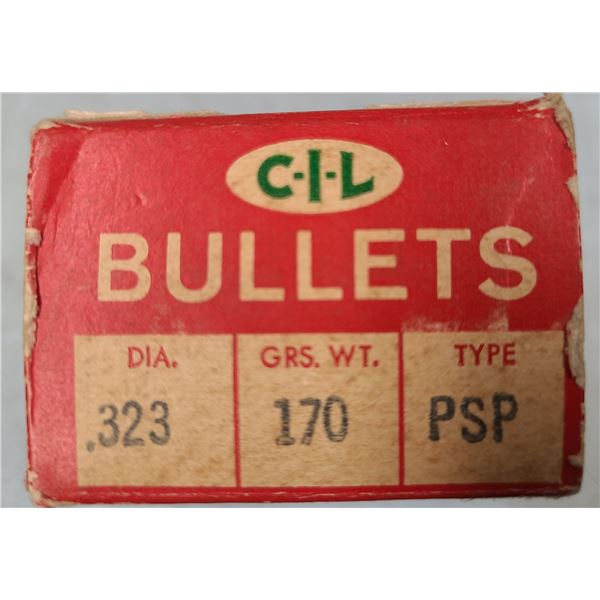 .323 CIL 170 gr Pointed Soft Point - 50 rds