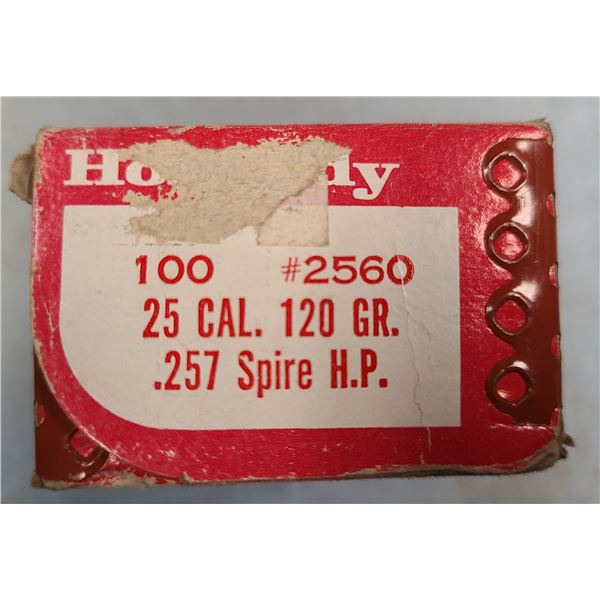 25 Cal Hornandy Spite Hollow Point 120 gr - 100 rds