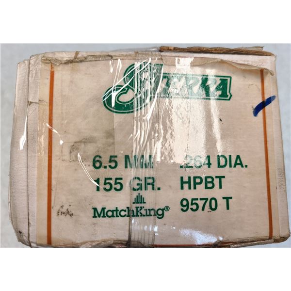6.5 mm Sierra MatchKing Hollow Point BT 155 gr - 500 rds