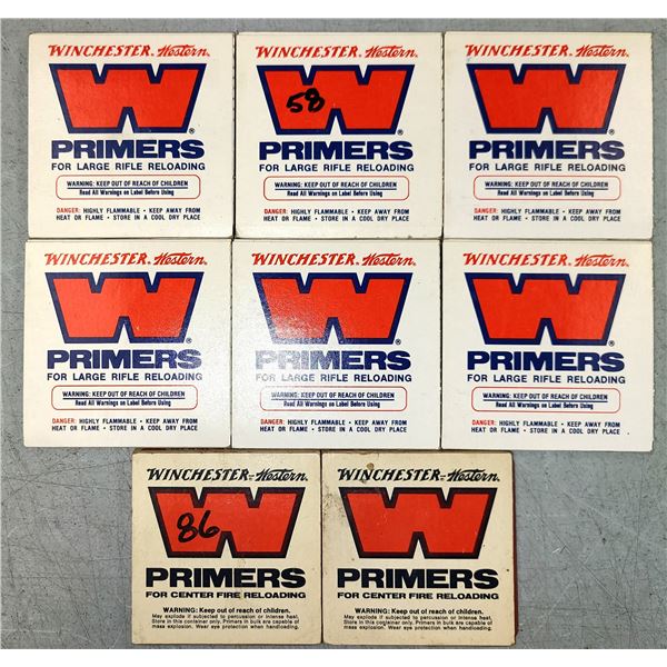 Large Rifle Primers Winchester - +/- 740 rds
