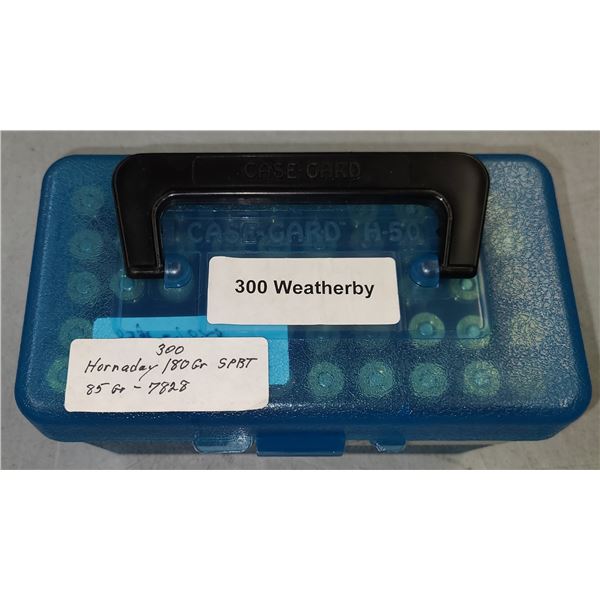 300 Weatherby Magnum Sierra Boat Tail 180 gr RELOAD - 50 rds