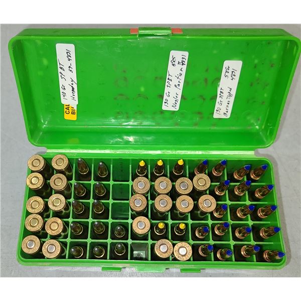 270 Win Mixed Lot RELOADS as Shown - 56 rds