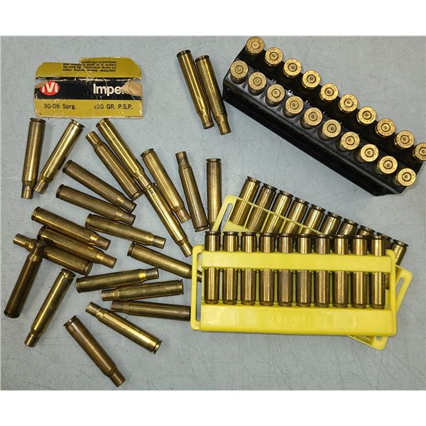 BRASS - 30-06 Springfield once fired 60 rds