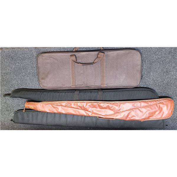 4 Gun Bags Various as Shown 4 Used Gun Bags