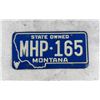 Image 1 : Montana Highway Patrol License Plate