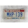 Image 1 : Montana Highway Patrol License Plate