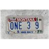 Image 1 : Retired Montana Highway Patrol License Plate
