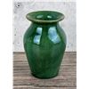Image 2 : Arts and Crafts Green Glaze Pottery Vase
