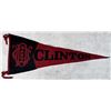 Image 1 : Large Antique Clinton Iowa Pennant