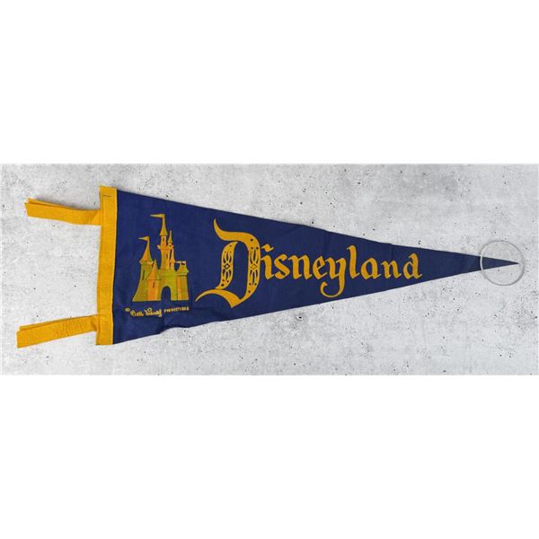 Disneyland Castle Souvenir Pennant