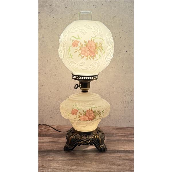 Phoenix Lamp Co Wild Roses Gone With Wind Lamp
