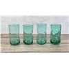 Image 2 : Blenko Art Glass Dimpled Glass Tumbler Set
