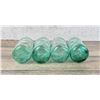 Image 3 : Blenko Art Glass Dimpled Glass Tumbler Set
