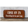 Image 1 : Humorous Wood Decor Sign