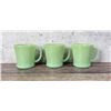Image 1 : Anchor Hocking Fire King Jadeite D Handle Mugs