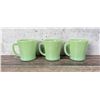 Image 2 : Anchor Hocking Fire King Jadeite D Handle Mugs