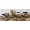 Image 3 : Group Of Copper & Brass Teapots