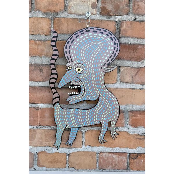 Steve Burnley Folk Art Wrinkle Brained Fanker