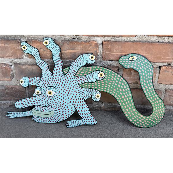 Steve Burnley Folk Art Critters Muzak Seer