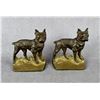 Image 1 : Pair Of Cast Iron Boston Terrier Bookends