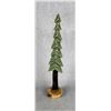 Image 1 : Hand Carved Wood Christmas Pine Tree