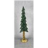 Image 1 : Hand Carved Wood Christmas Pine Tree