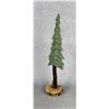 Image 1 : Hand Carved Wood Christmas Pine Tree