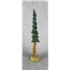 Image 1 : Hand Carved Wood Christmas Pine Tree