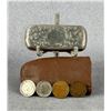 Image 1 : Sterling Silver Coin Token Holder & Coins