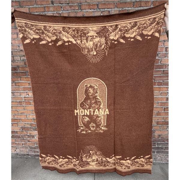 The Montana Hotel Anaconda Wool Blanket