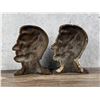 Image 3 : Cast Brass Abraham Lincoln Bookends