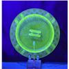 Image 1 : Hazel Atlas Uranium Glass Ashtray