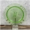 Image 2 : Hazel Atlas Uranium Glass Ashtray