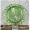Image 3 : Hazel Atlas Uranium Glass Ashtray