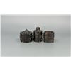 Image 3 : Japanese Meiji Period Sterling Condiment Set
