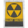 Image 1 : US Department of Defense Fallout Shelter Sign