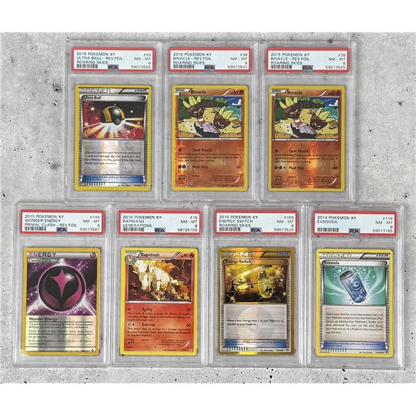 Group Of PSA Graded Pokemon Cards