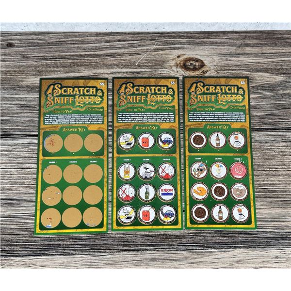 MSCHF Scratch & Sniff Lotto Tickets