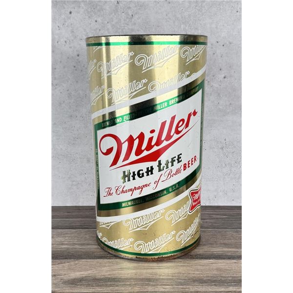 Miller High Life Beer Trash Can