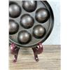 Image 3 : Griswold No 32 Cast Iron Aebleskiver Pan 962