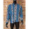 Image 1 : Wrangler Aztec Pattern Pearl Snap Western Shirt