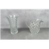 Image 2 : Fostoria American Pitcher & Vase