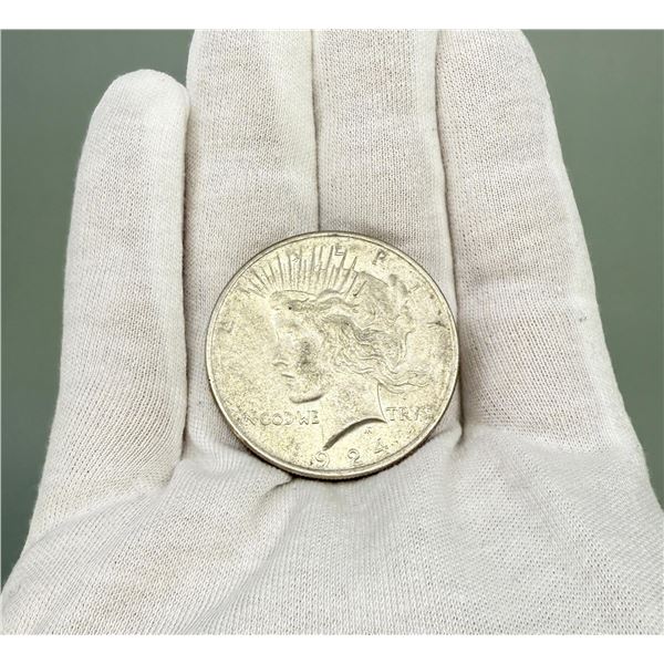 1924 P Silver Peace Dollar