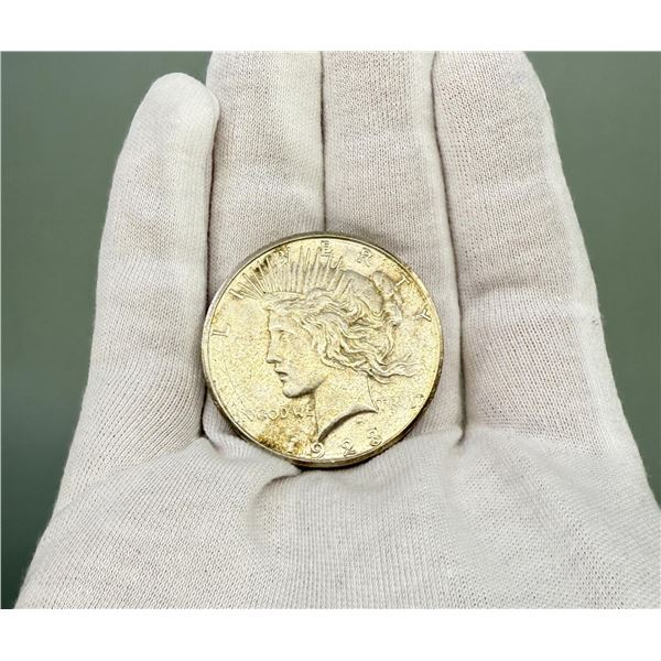 1923 S Silver Peace Dollar